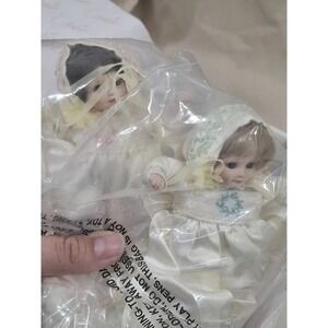 Vintage Marie Osmond Porcelain Doll Twins